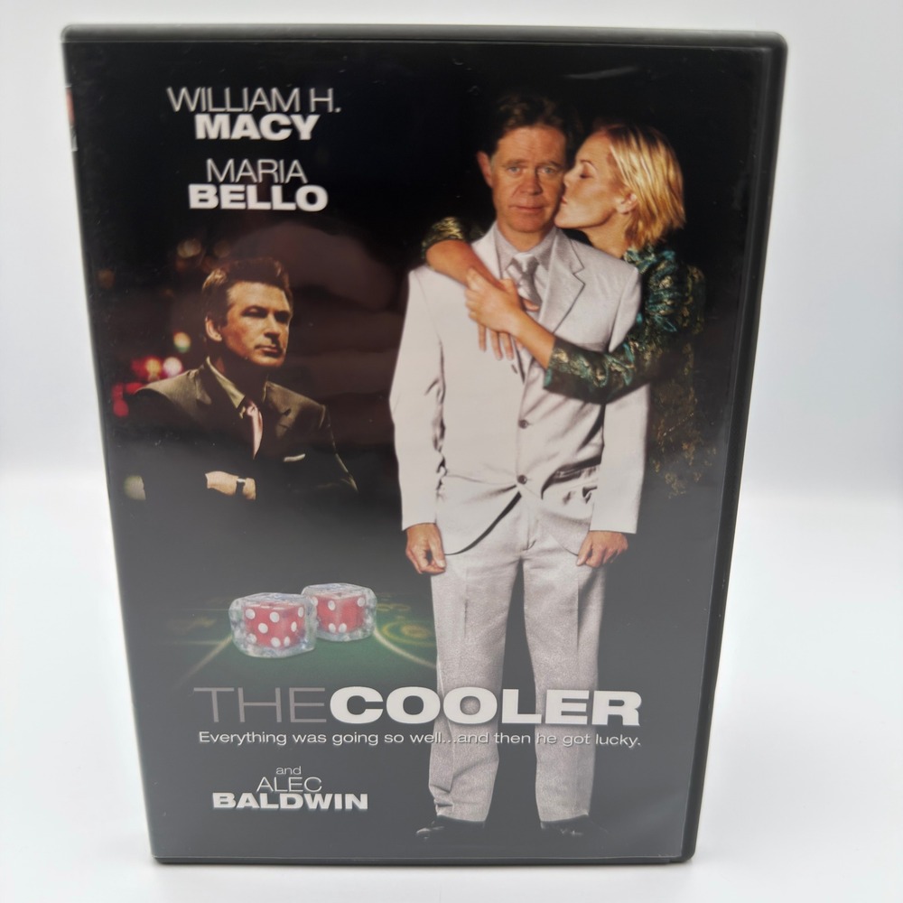 The Cooler DVD William H Macy Alec Baldwin Maria Bello Drama Vegas Movie
